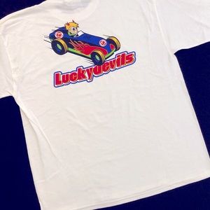 Lucky Devils "Racer in long sleeve t shirt"
